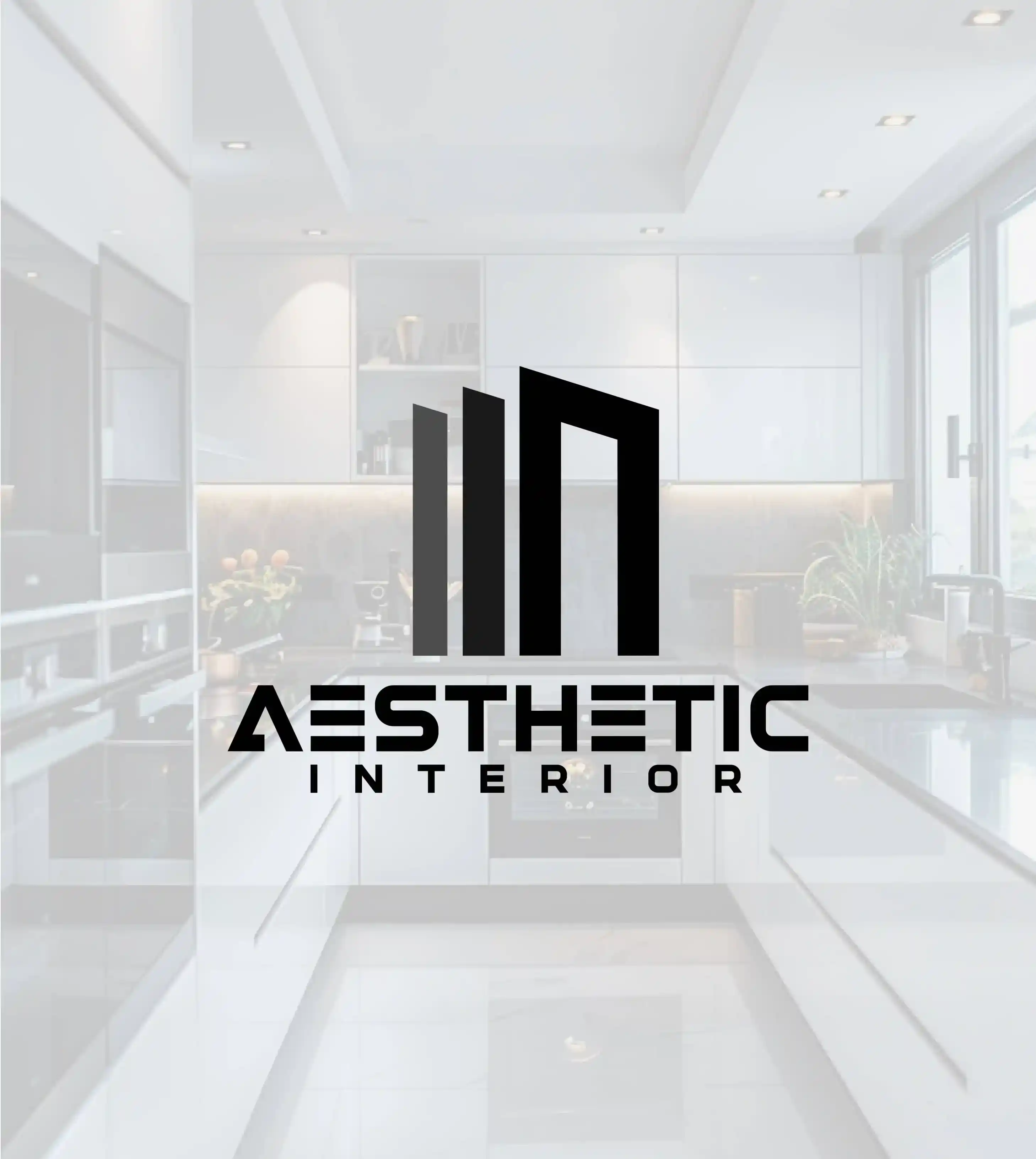 Aesthetic Interior logo design - interior design branding